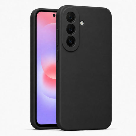 Samsung Galaxy A37 5G - Silikon Hülle Soft-Touch Schwarz