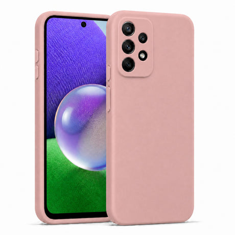 Samsung Galaxy A52 - Silikon Hülle Soft-Touch Altrosa