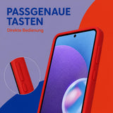 Samsung Galaxy A52 - Silikon Hülle Soft-Touch Rot