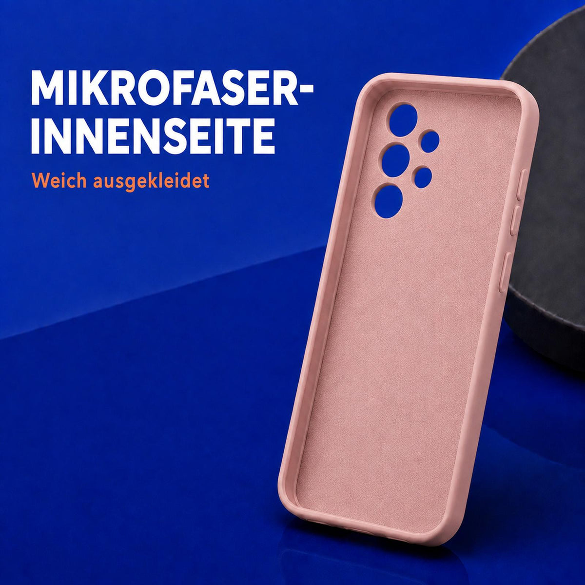 Samsung Galaxy A53 5G - Silikon Hülle Soft-Touch Altrosa