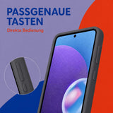 Samsung Galaxy A53 5G - Silikon Hülle Soft-Touch Anthrazit