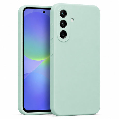Samsung Galaxy A56 5G - Silikon Hülle Soft-Touch Himmelblau