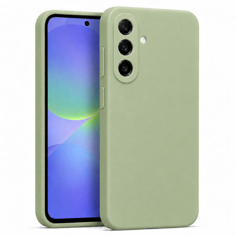 Samsung Galaxy A56 5G - Silikon Hülle Soft-Touch Salbeigrün