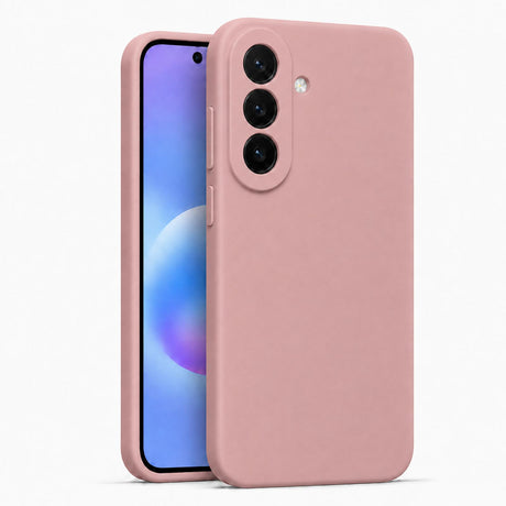 Samsung Galaxy A57 5G - Silikon Hülle Soft-Touch Altrosa