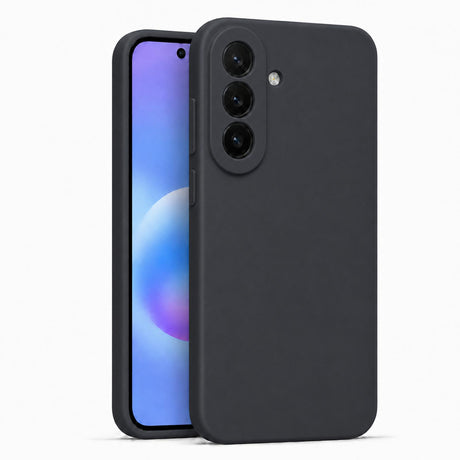 Samsung Galaxy A57 5G - Silikon Hülle Soft-Touch Anthrazit