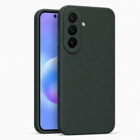 Samsung Galaxy A57 5G - Silikon Hülle Soft-Touch Tannengrün
