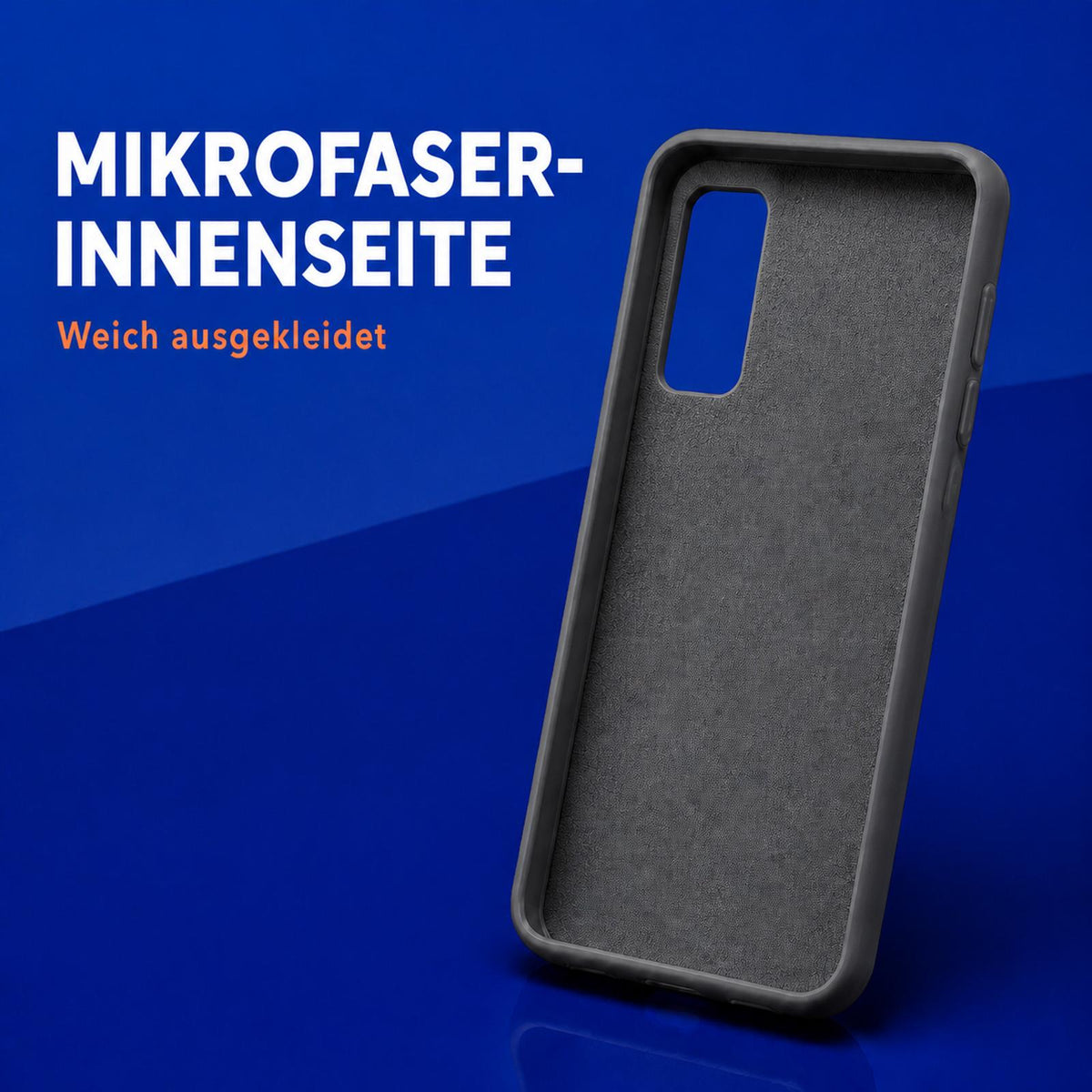 Samsung Galaxy S20 - Silikon Hülle Soft-Touch Anthrazit