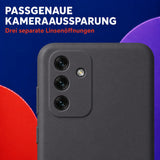 Samsung Galaxy S20 FE - Silikon Hülle Soft-Touch Anthrazit