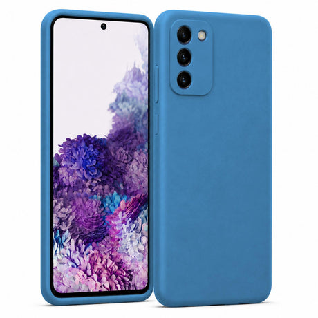 Samsung Galaxy S20 FE - Silikon Hülle Soft-Touch Marineblau