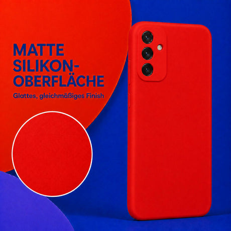 Samsung Galaxy S20 FE - Silikon Hülle Soft-Touch Rot
