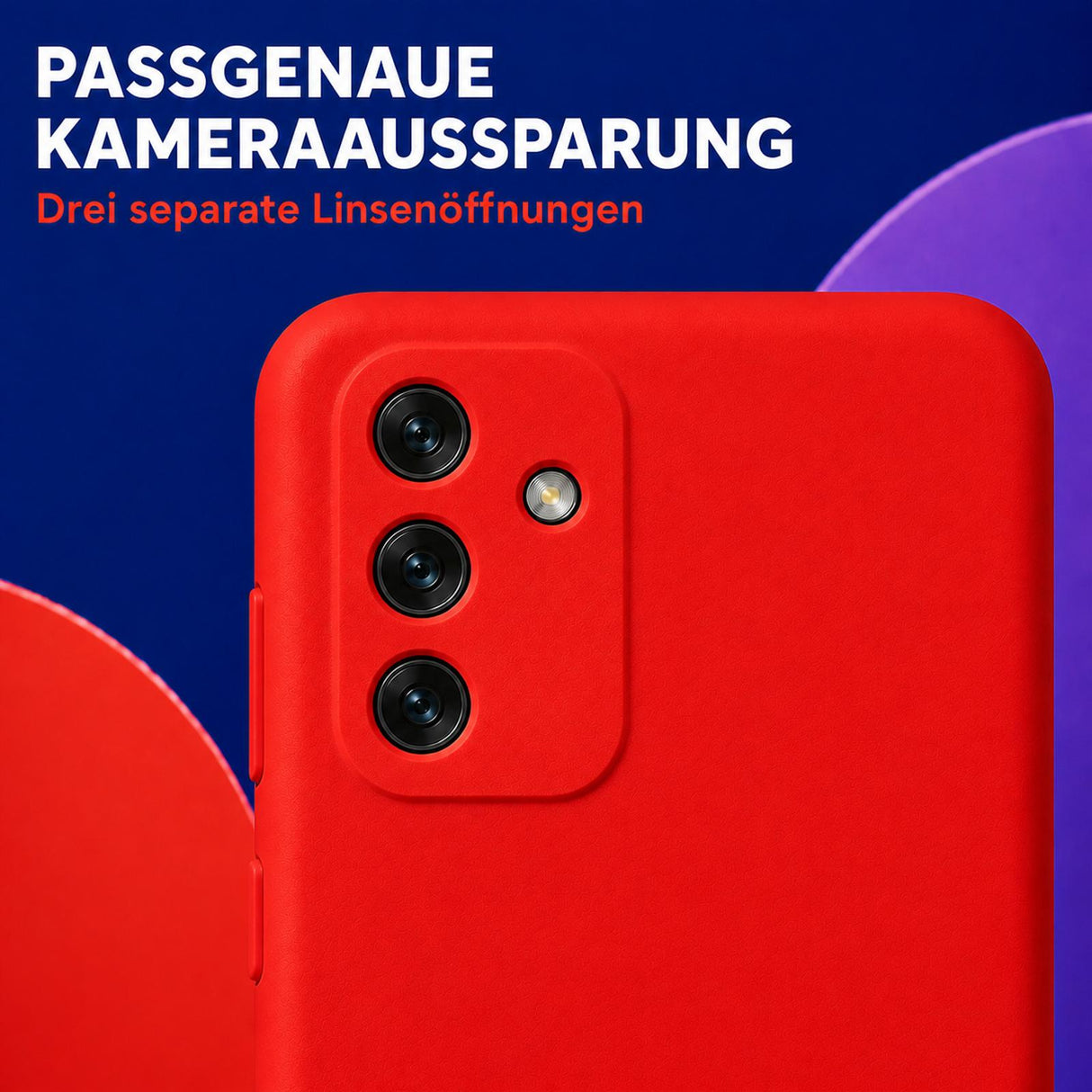 Samsung Galaxy S20 FE - Silikon Hülle Soft-Touch Rot