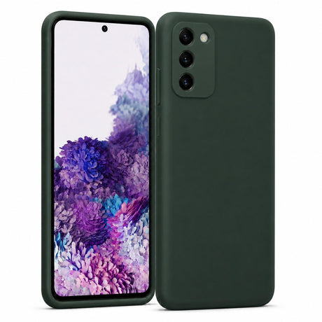 Samsung Galaxy S20 FE - Silikon Hülle Soft-Touch Tannengrün