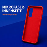Samsung Galaxy S20 - Silikon Hülle Soft-Touch Rot