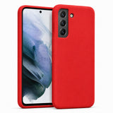 Samsung Galaxy S21+ - Silikon Hülle Soft-Touch Rot