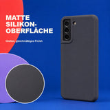Samsung Galaxy S22+ - Silikon Hülle Soft-Touch Anthrazit