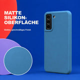 Samsung Galaxy S22+ - Silikon Hülle Soft-Touch Marineblau