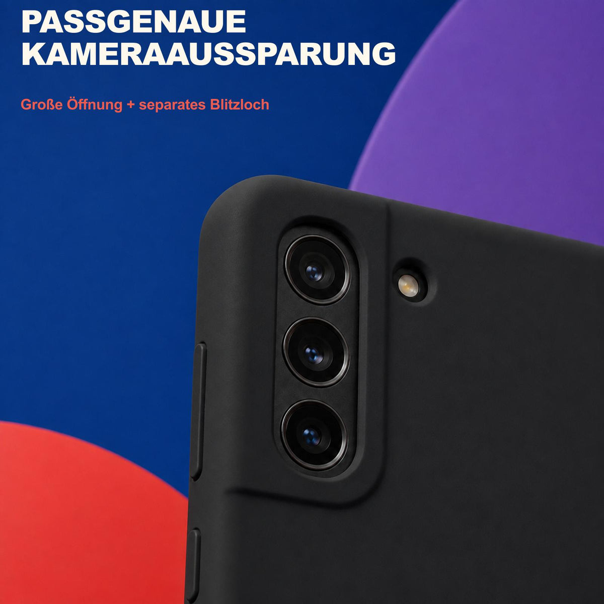 Samsung Galaxy S22+ - Silikon Hülle Soft-Touch
