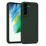 Samsung Galaxy S22+ - Silikon Hülle Soft-Touch Tannengrün