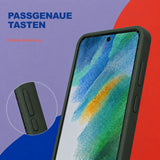 Samsung Galaxy S22+ - Silikon Hülle Soft-Touch Tannengrün