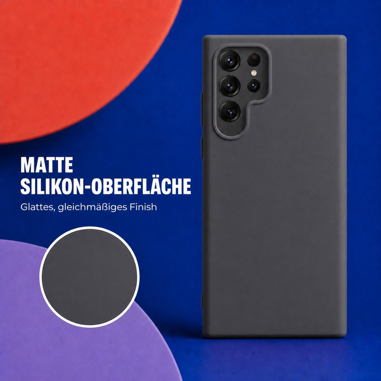 Samsung Galaxy S22 Ultra - Silikon Hülle Soft-Touch