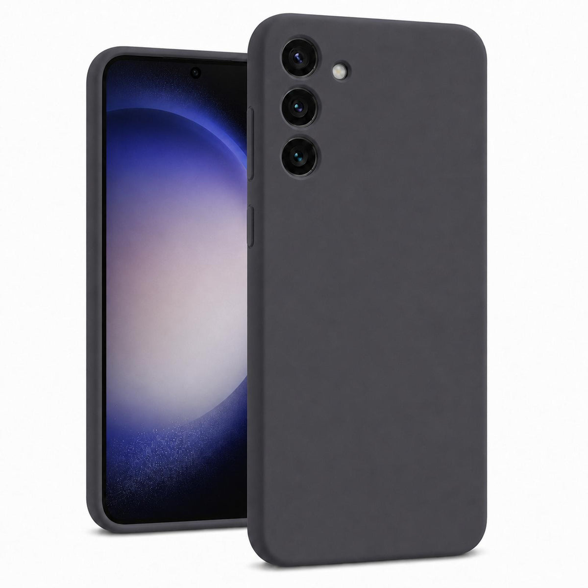 Samsung Galaxy S23 - Silikon Hülle Soft-Touch Anthrazit