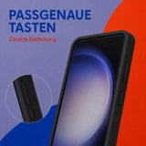 Samsung Galaxy S23+ - Silikon Hülle Soft-Touch Schwarz