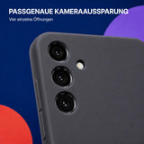 Samsung Galaxy S24+ - Silikon Hülle Soft-Touch Anthrazit