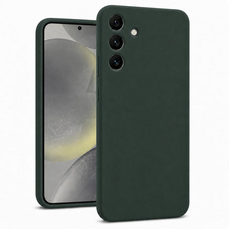Samsung Galaxy S24 - Silikon Hülle Soft-Touch Tannengrün