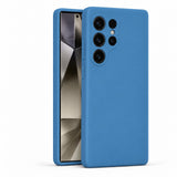 Samsung Galaxy S24 Ultra - Silikon Hülle Soft-Touch Marineblau