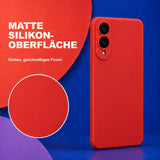 Samsung Galaxy S25 Edge - Silikon Hülle Soft-Touch Rot