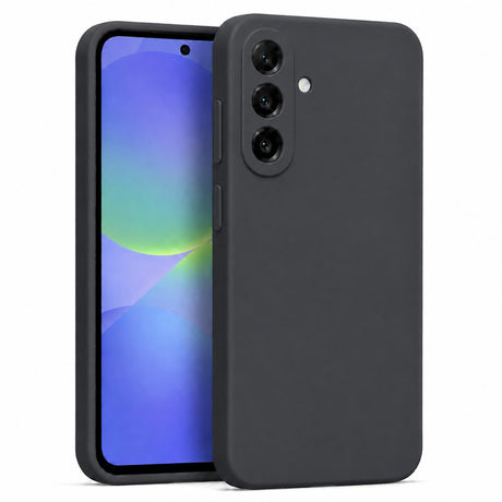 Samsung Galaxy S25 FE - Silikon Hülle Soft-Touch Anthrazit
