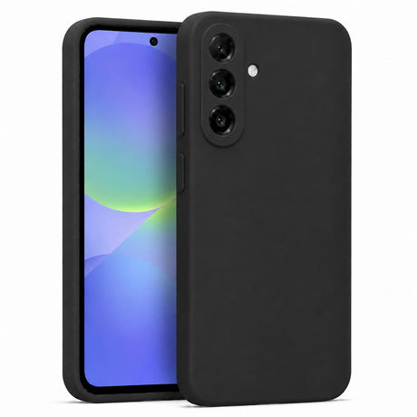 Samsung Galaxy S25 FE - Silikon Hülle Soft-Touch Schwarz