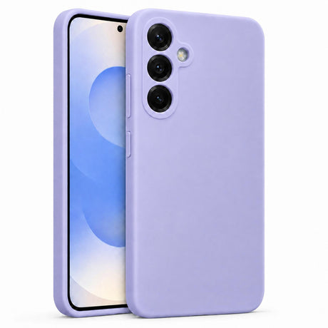 Samsung Galaxy S25 - Silikon Hülle Soft-Touch Lavendel