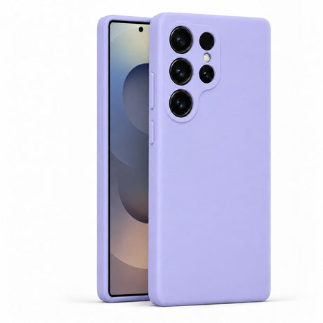 Samsung Galaxy S25 Ultra - Silikon Hülle Soft-Touch Lavendel