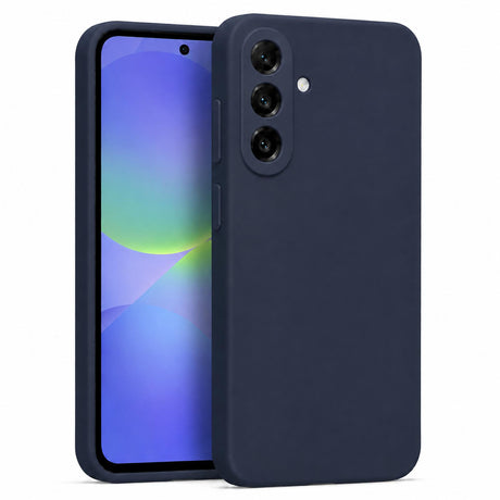 Samsung Galaxy S26 - Silikon Hülle Soft-Touch Mitternachtsblau