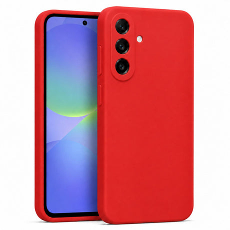 Samsung Galaxy S26 - Silikon Hülle Soft-Touch Rot