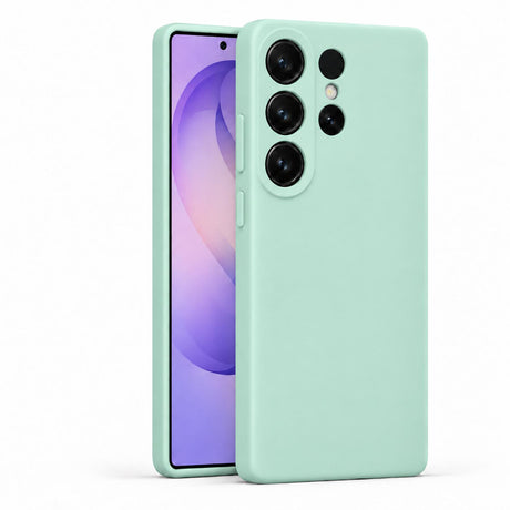 Samsung Galaxy S26 Ultra - Silikon Hülle Soft-Touch Himmelblau