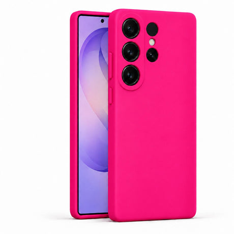 Samsung Galaxy S26 Ultra - Silikon Hülle Soft-Touch Magenta