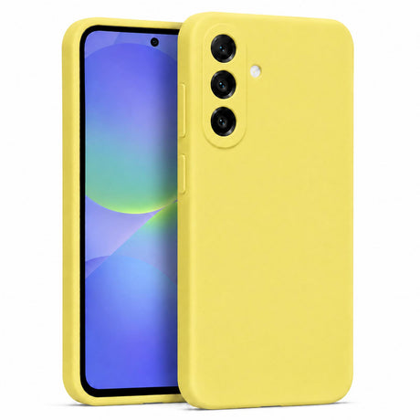 Samsung Galaxy S26 - Silikon Hülle Soft-Touch Zitronengelb