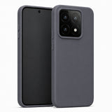 Xiaomi 14 Silicone Pro Silikon Hülle in Anthrazit – Produktansicht