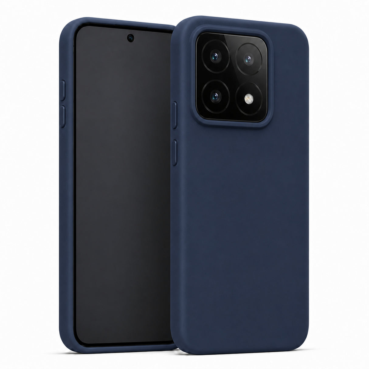 Xiaomi 14 Silicone Pro Silikon Hülle in Marineblau – Produktansicht