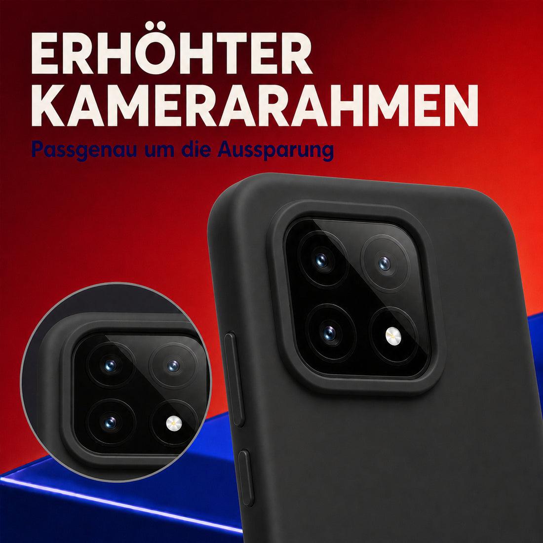 Erhöhter Kamerarahmen