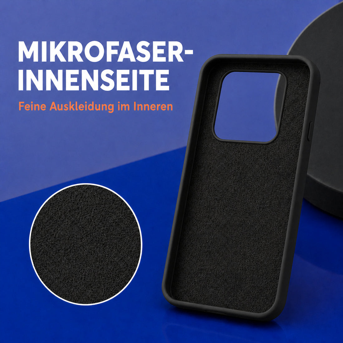 Feine Mikrofaser-Innenseite