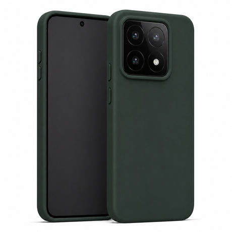 Xiaomi 14 Silicone Pro Silikon Hülle in Tannengrün – Produktansicht