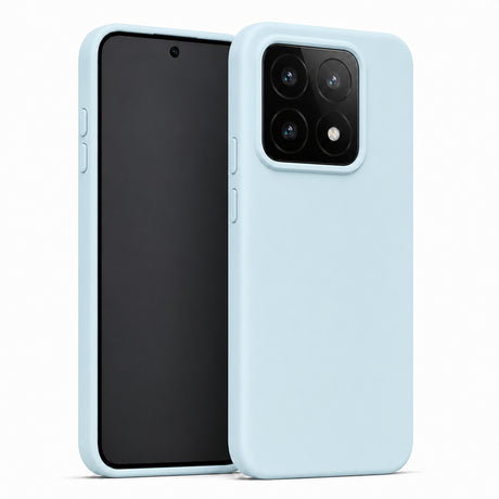 Xiaomi 14 Silicone Pro Silikon Hülle in Wolkenblau – Produktansicht