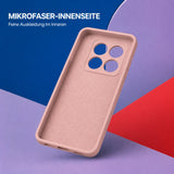 Xiaomi 14T Pro Silicone Pro Silikon Hülle Altrosa – Detailansicht 4