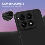 Xiaomi 14T Silicone Pro Silikon Hülle Schwarz – Detailansicht 2