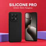 Xiaomi 14T Silicone Pro Silikon Hülle Schwarz – Detailansicht 5