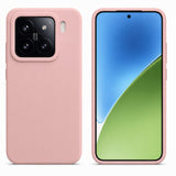 Xiaomi 15 Silicone Pro Silikon Hülle in Altrosa – Produktansicht