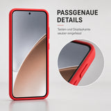 Xiaomi 15 Silicone Pro Silikon Hülle Rot – Detailansicht 3